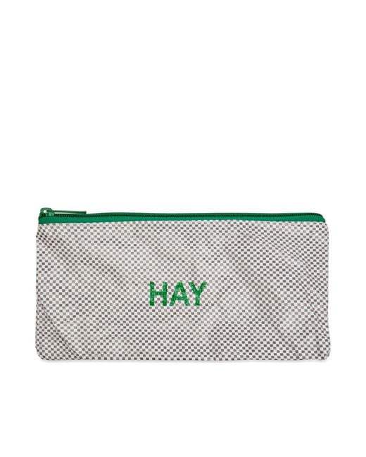 Hay Green Candy Mono Wash Bag