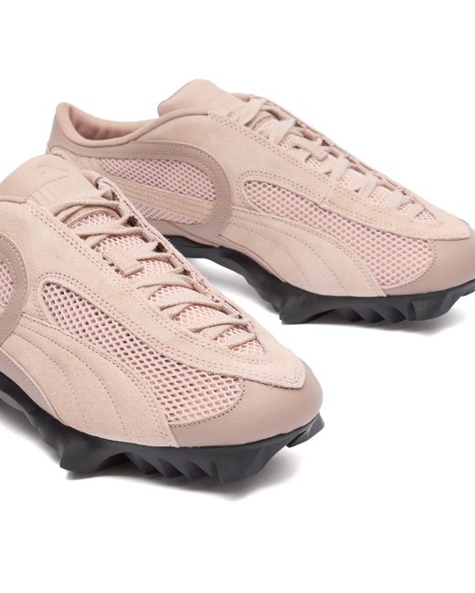PUMA Pink Beisser Bleached Sneaker for men