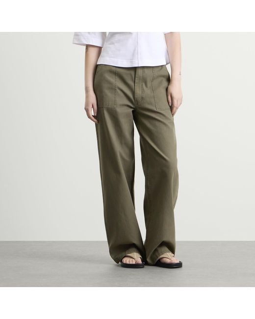 Anine Bing Green Grayson Pants