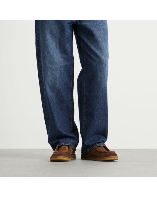 Astorflex Brown Beenflex Suede Shoes for men