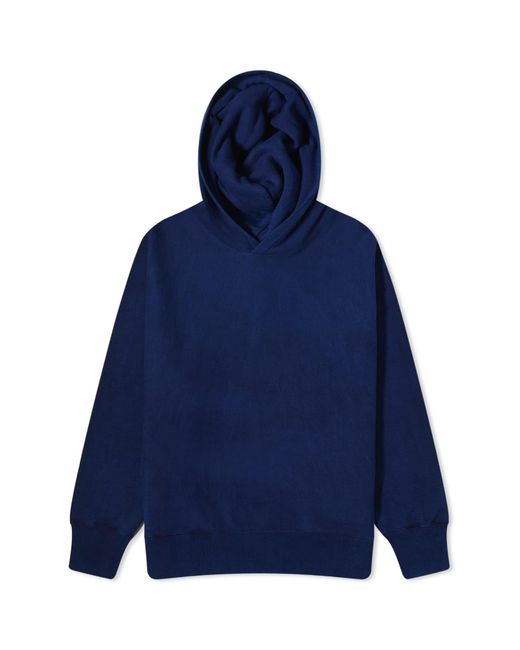 Blue Blue Japan Blue Hand Dyed Hoodie for men