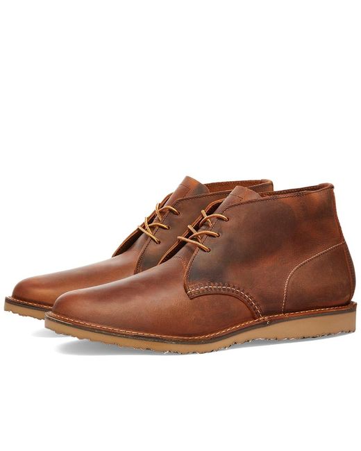 Red Wing Brown 3322 Weekender Chukka for men