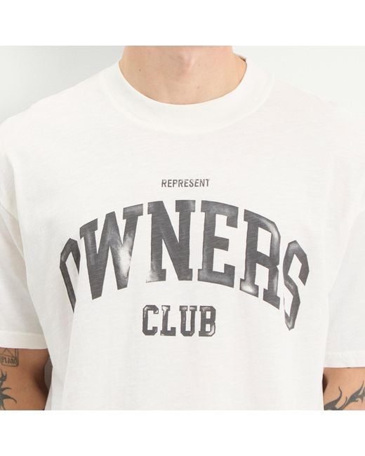 Represent White Owners T-Shirt for men