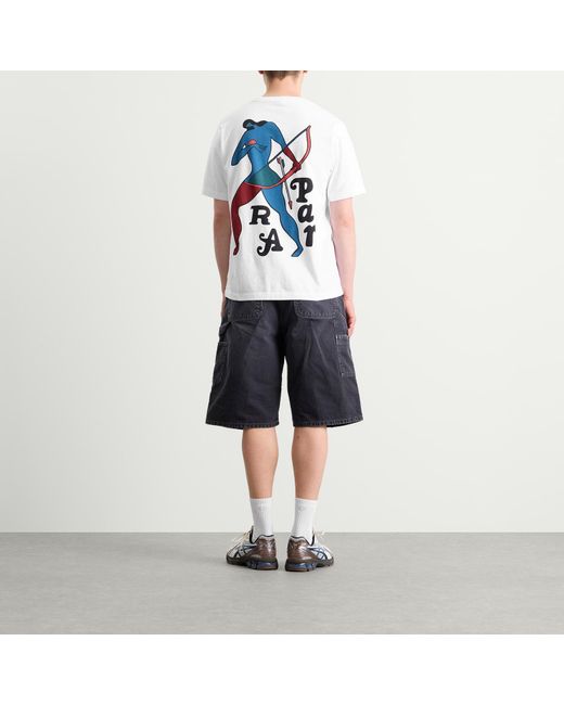 by Parra White Atalanta T-Shirt for men