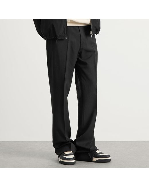 Amiri Gray Boot Cut Tailored Trouser for men