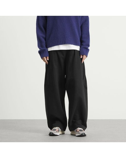 Beams Plus Gray Balloon Wide Sweat Pants for men