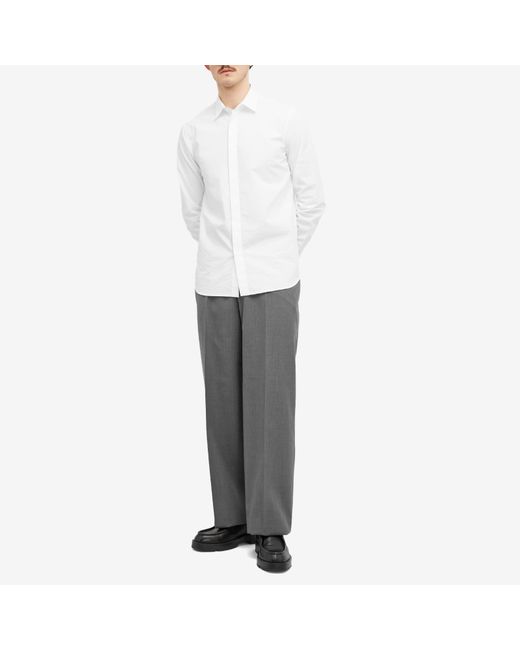 Givenchy Gray Extra Wide Leg Trousers for men