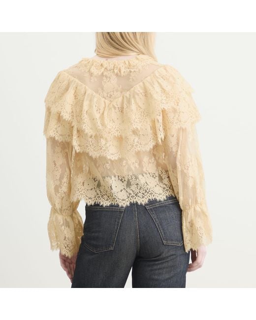 Rixo Natural Faryn Top