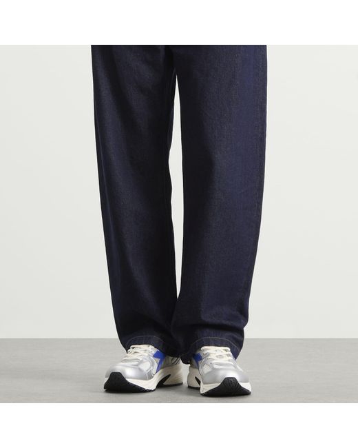 Diadora Blue Mythos Star Metallic Sneaker for men