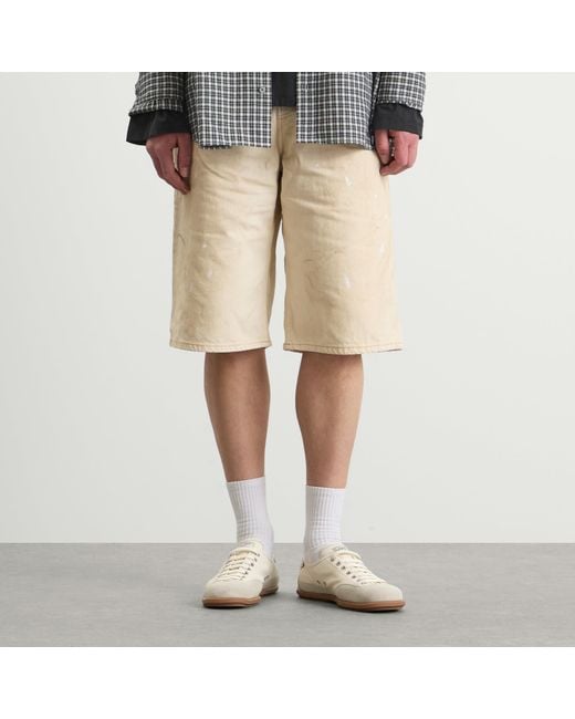 Acne Natural Judda Trafalgar Denim Shorts for men