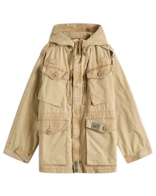 Neighborhood Natural Ripstop Smock Jacket for men