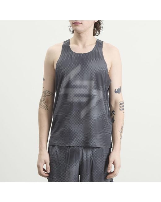 REPRESENT 247 Blue Ultra Singlet for men