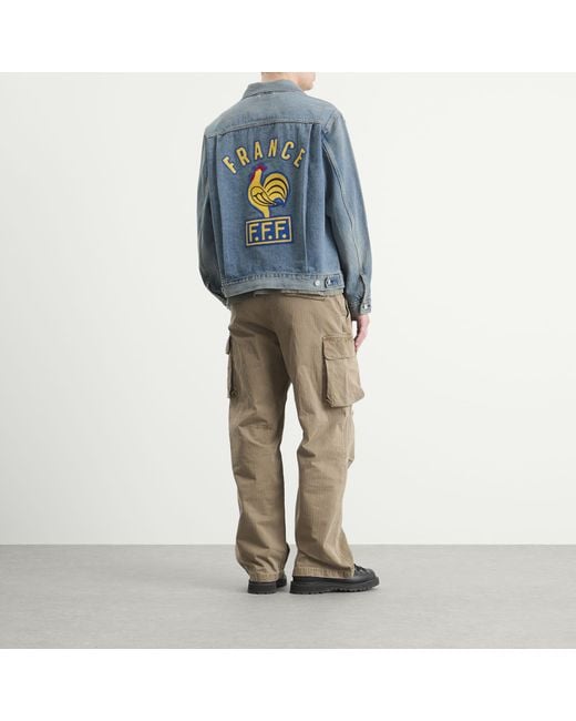Levi's Blue France Type Ii Jacket for men