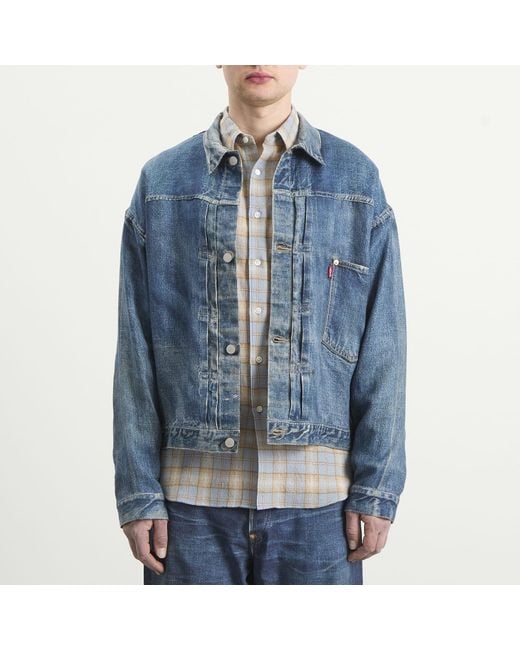 Junya Watanabe Blue Levi's Jacket for men