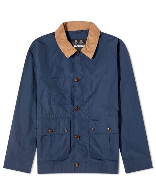 Barbour Blue Heritage + Denby Casual Jacket for men