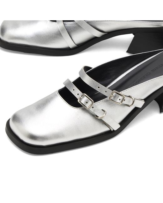 Justine Clenquet Black Andie Mules