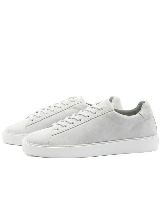 Norse Projects White Suede Court Sneakers for men