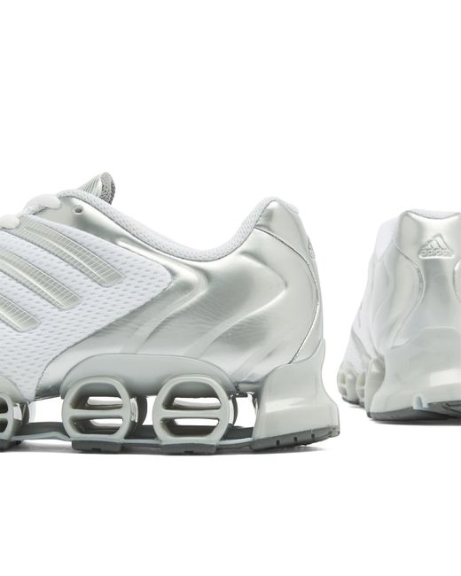 Adidas White Mega Ghostride Sneaker