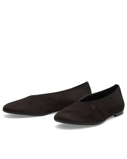 Vagabond Black Vagabond Aleya Pony Hair Leather Ballet