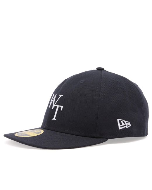 WTAPS New Era 59Fifty Low Profile Baseball Cap in Blue for