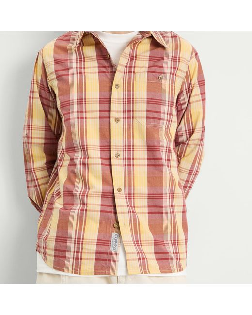 Gramicci Pink Broadcloth Stance Shirt for men