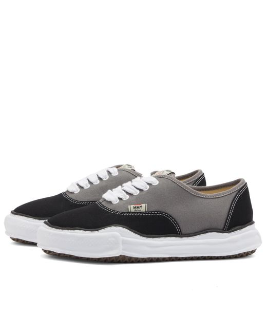 Maison Mihara Yasuhiro Black Baker Original Low Canvas Sneaker