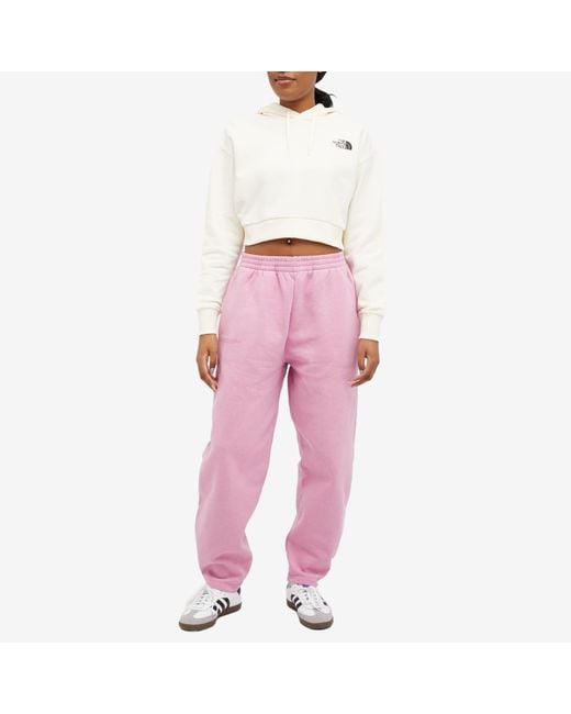 The North Face White Trend Cropped Hoodie