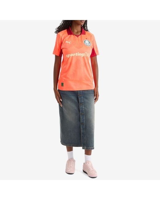 PUMA Pink X Kidsuper Se Palmeiras Away Jersey Replica