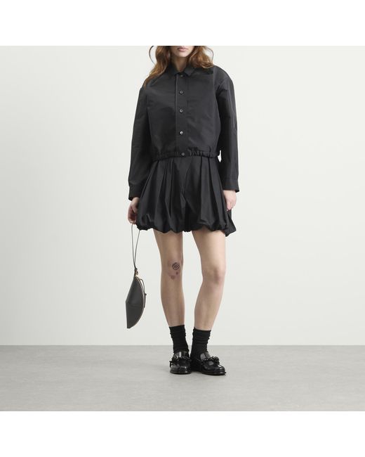 Jil Sander Black Medium Curve Pouch