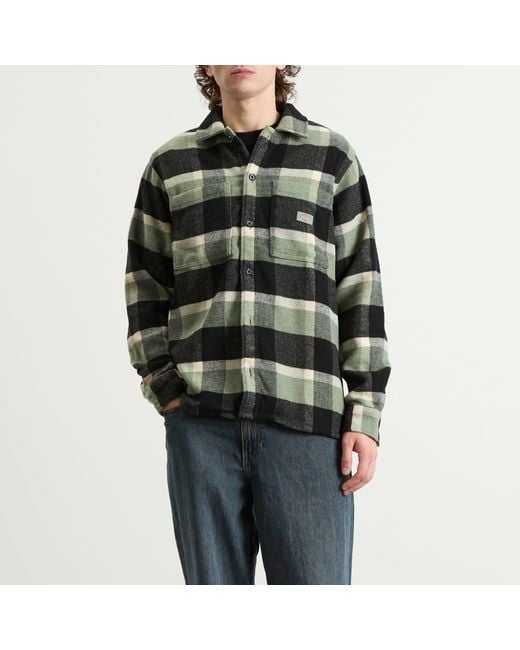 Dickies Green Plaid Coaling Shirt for men