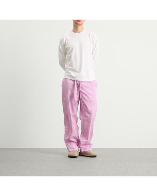 Tekla Red Tekla Sleep Pant