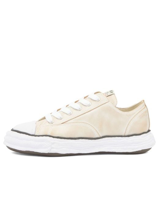 Maison Mihara Yasuhiro White Peterson23 Vintage Leather Sneaker for men