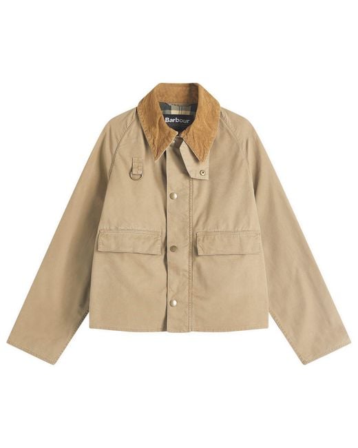 Barbour Green Sl Spey Casual Jacket for men