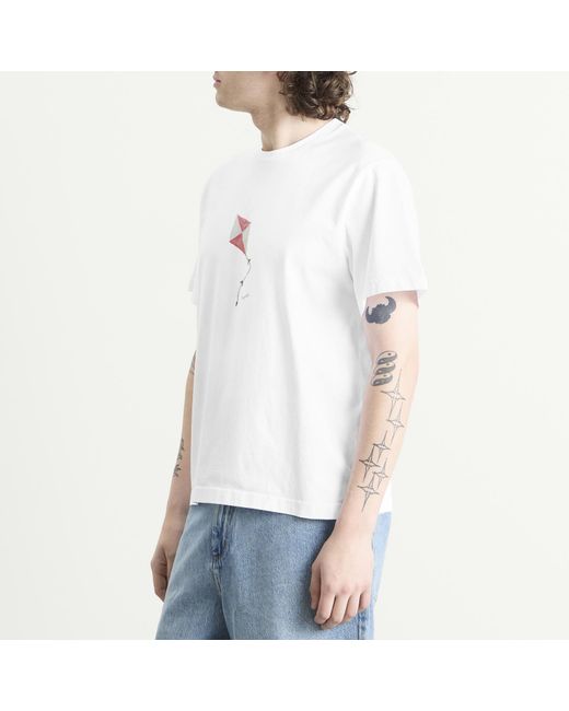 Forét White Fly T-Shirt for men