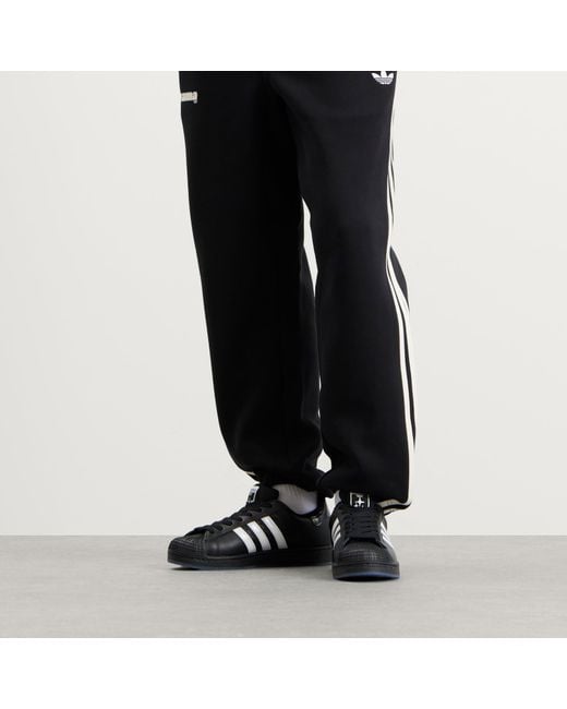 Adidas Black X Drama Call Superstar Sneaker