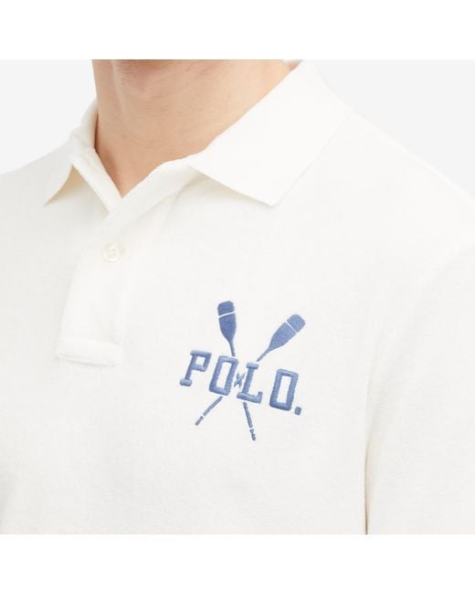 Polo Ralph Lauren White End. X Sporting Goods Polo for men