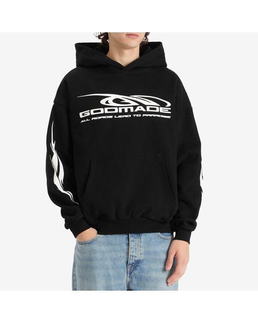 God Made Black Road To Paradise Hoodie for men
