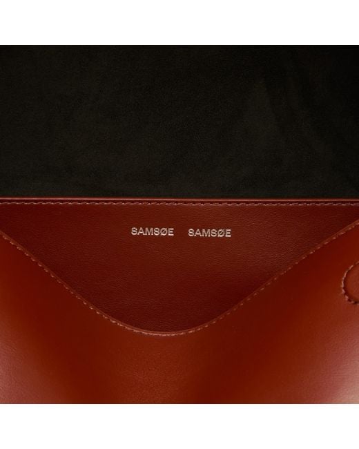 Samsøe & Samsøe Red Sahero Grab Bag