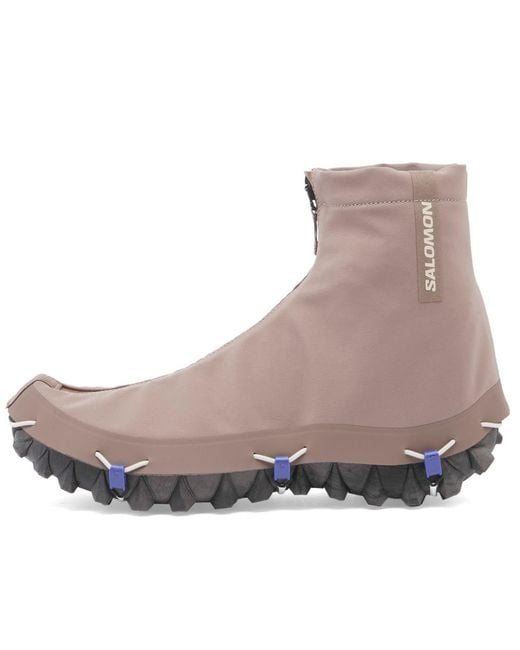 Salomon Brown Modular Waterproof Snowclog Sneakers