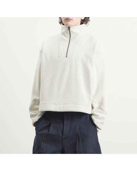 Ganter White Stevenson Smock for men