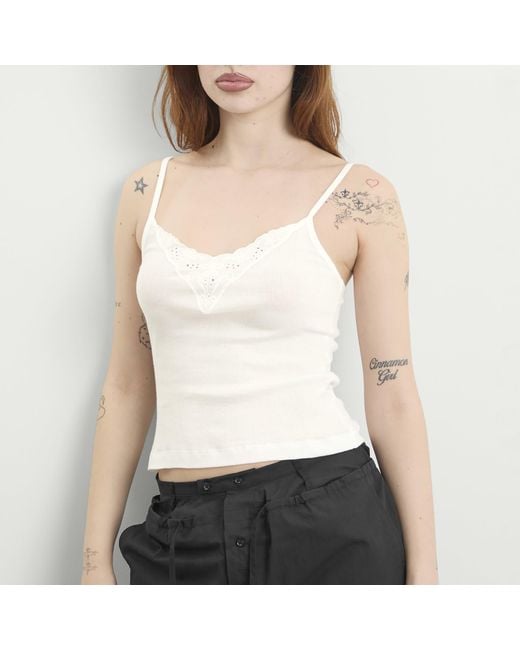 Fruity Booty White Juliette Vest Top