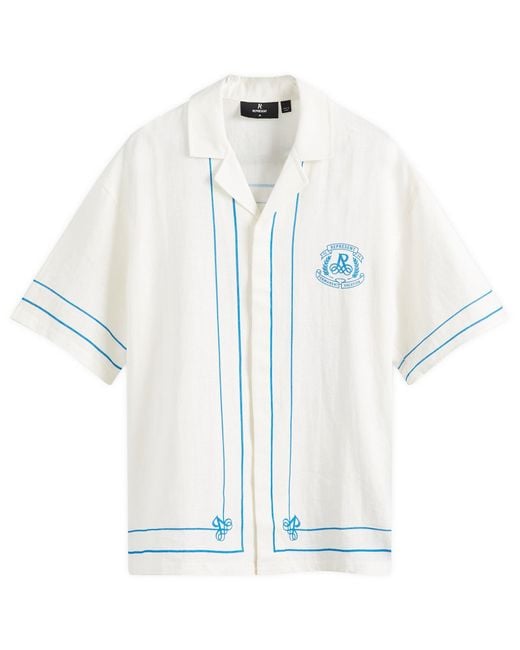 Represent White Permanent Vacation Shirt for men