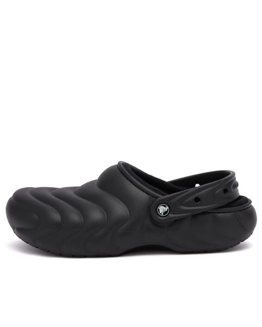 CROCSTM Black Classic Overpuff Clog