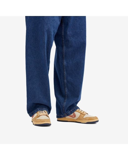 Nike Brown Dunk Low Sneakers Sand Drift Wheat for men