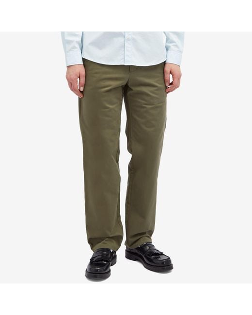 A.P.C. Green Ville Chinos for men