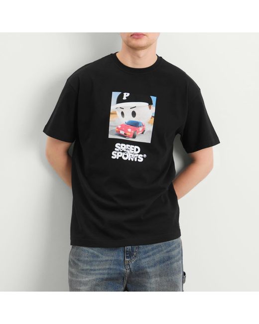 Pawa Speed Sports Black Desert Drift T-Shirt for men