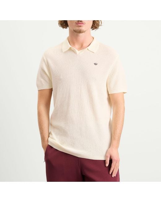 Adidas Natural Polo Shirt for men