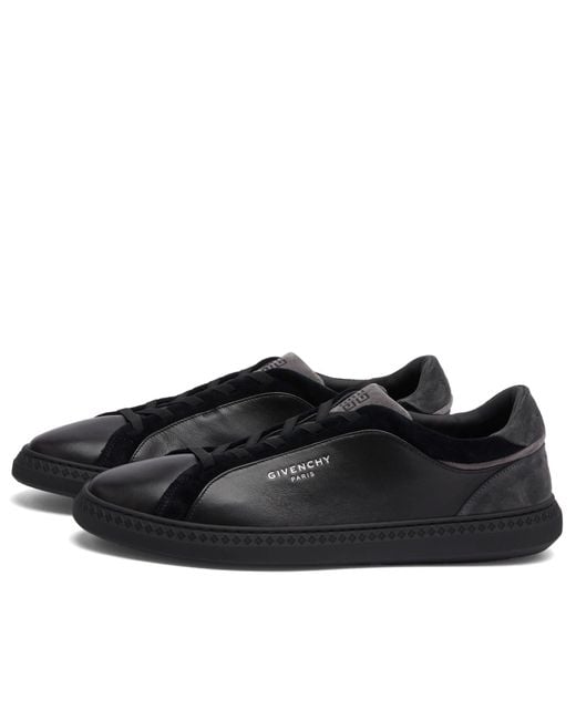 Givenchy Black G Set Low Top Elastic Sneakers for men