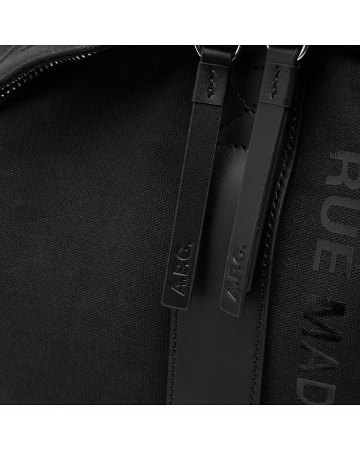 A.P.C. Black Sense Backpack for men