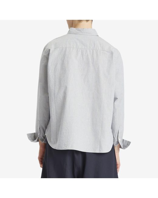 Percival Gray Bari Oversized Pearce Shirt for men